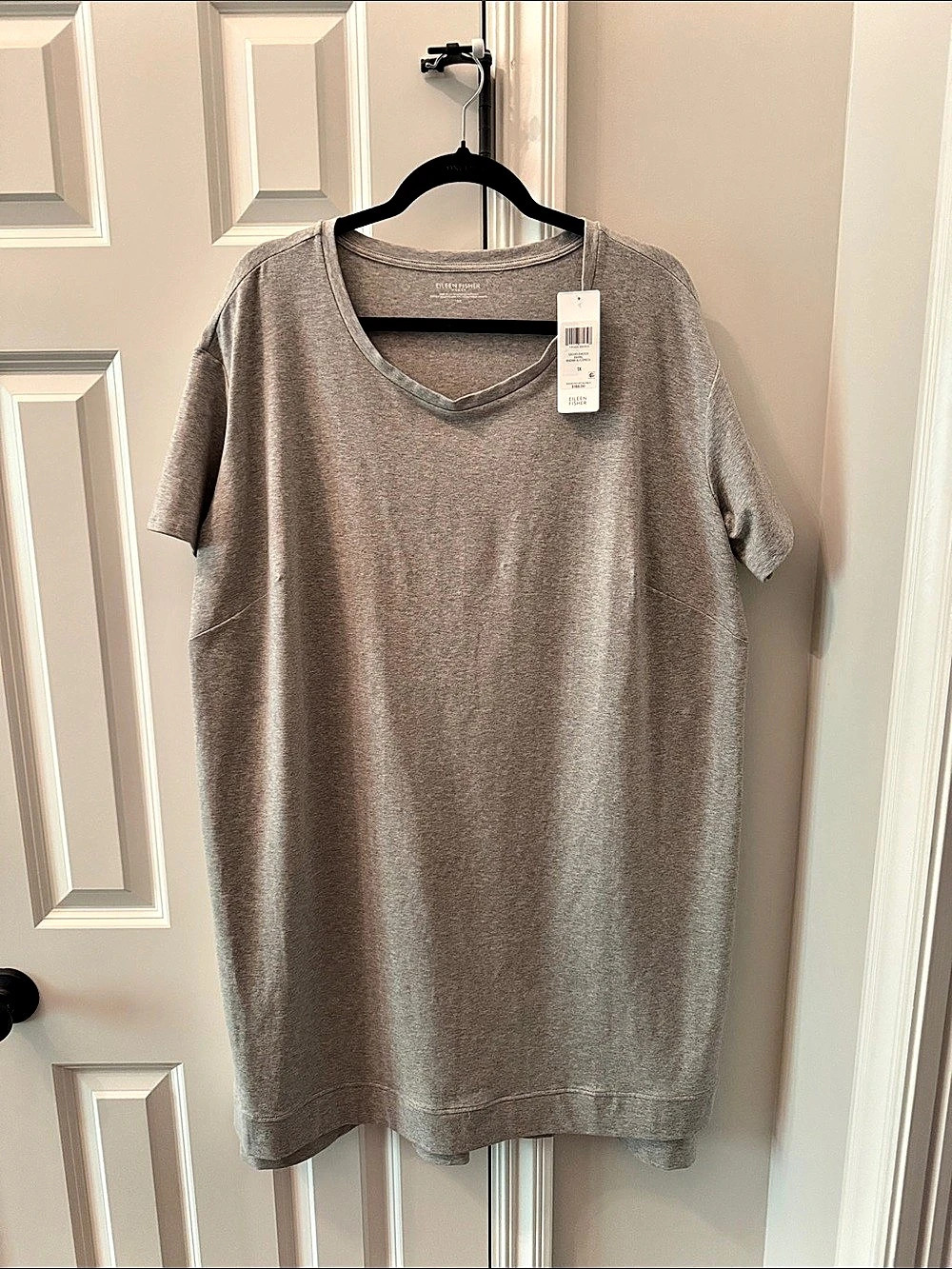 Eileen Fisher Gray Dress Size 1X NWT